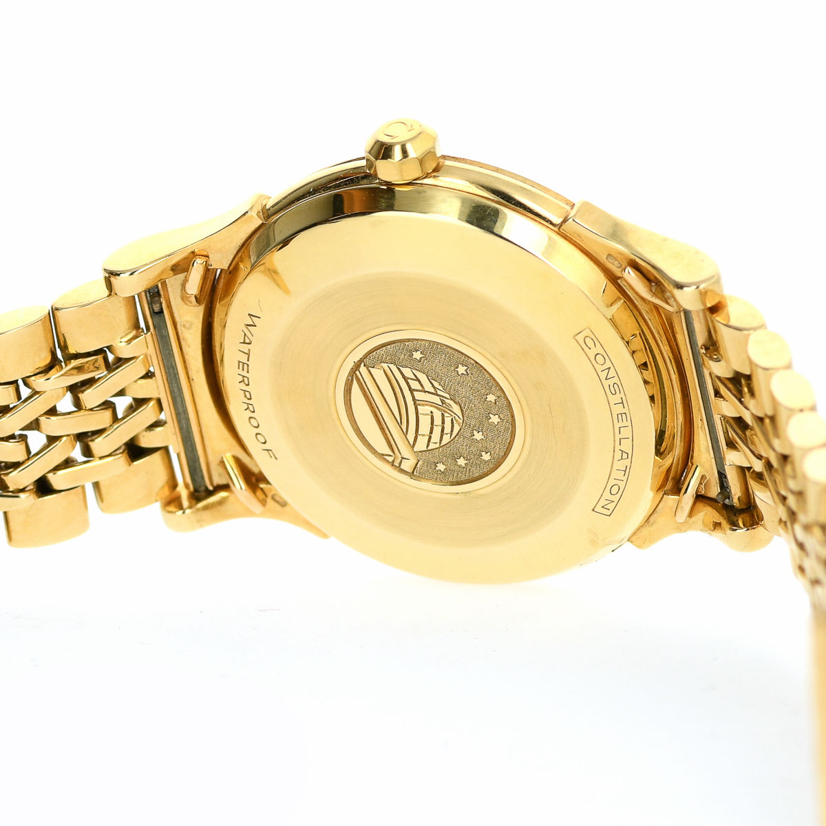OMEGA constellation gold bracelet20