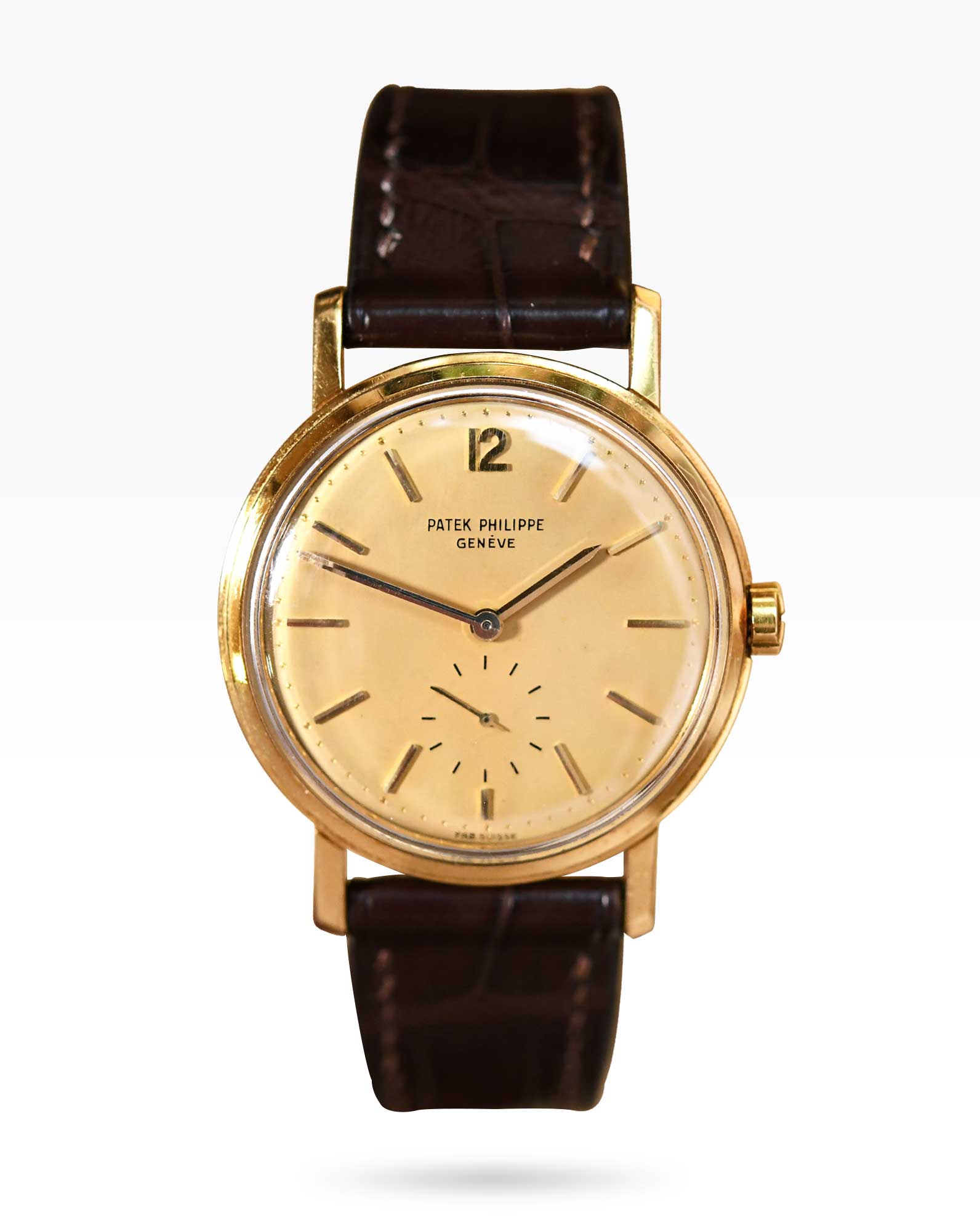 Patek Philippe Calatrava Ref.3435J Yellow Gold Champagne Dial from 1960s - 2ToneVintage Watches
