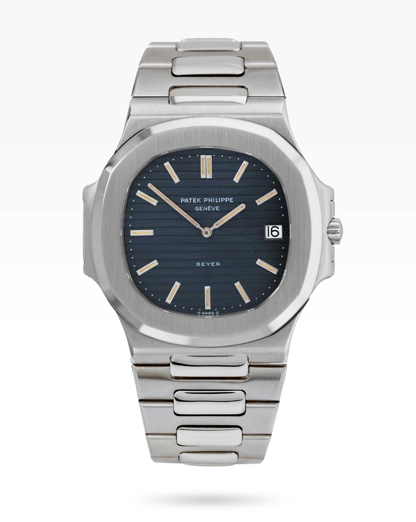 Vintage Patek philippe Nautilus Ref.3700 double-signed Beyer from 1980 - 2ToneVintae Watches