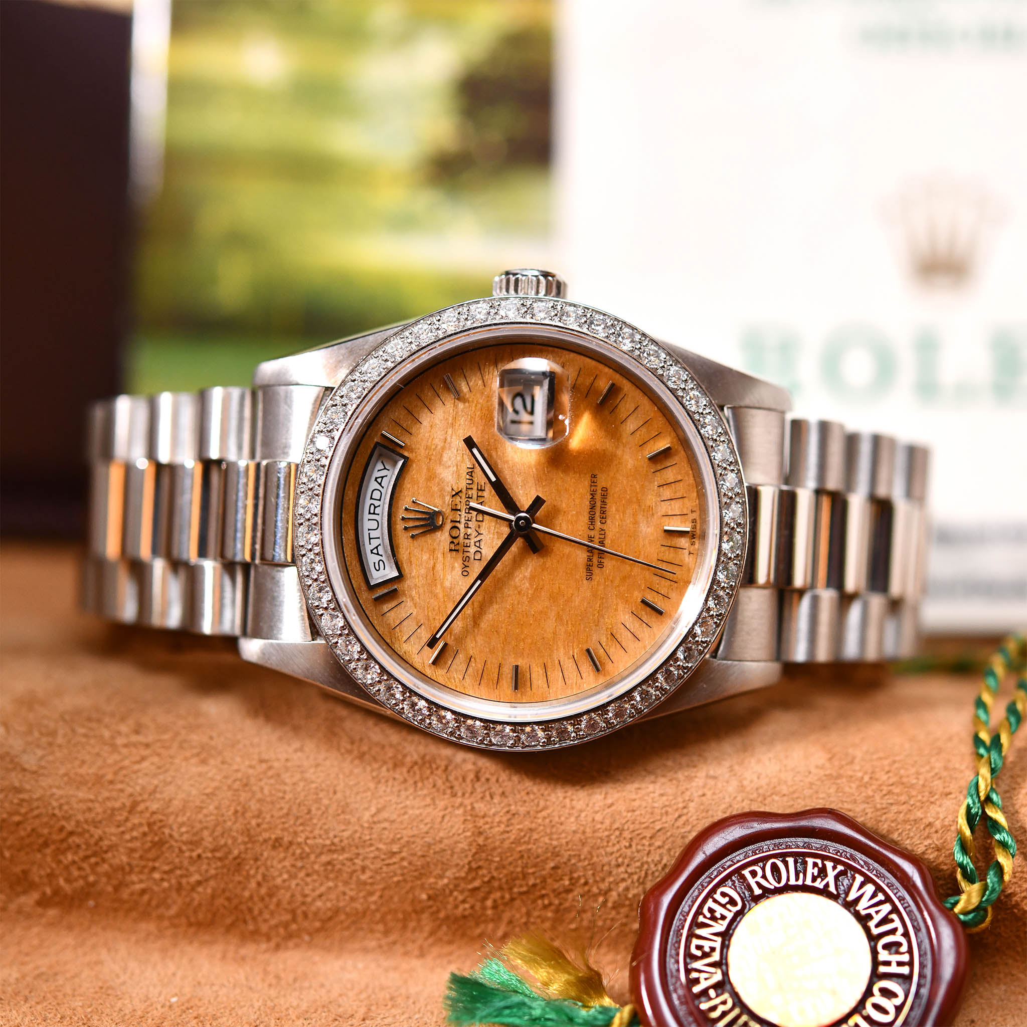 Rolex Day-Date 18346 X Wood-img-main3